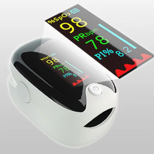 Wholesale Fingertip Saturometre Oxigen Oximiter Sensor Spo2 Monitor Blood Oxygen Pulse Oximetres Oximetro Digital Oxymeters