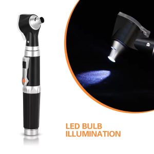 Portable Optical Otoscope Medical Devices Disposable Ear Speculum Manual Power Source