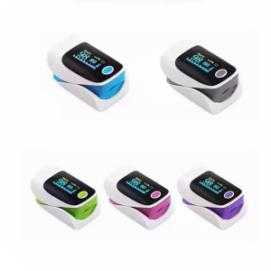 Blood Oxygen Meter Finger Clip Medical Blood Oxygen Saturation Heart Rate Pulse Detection Household Blood Oxygen Meter